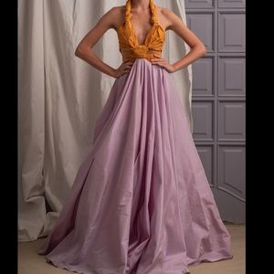 Made in Colombia Leal Daccaratt PAN DI ZUCCHERO GOWN